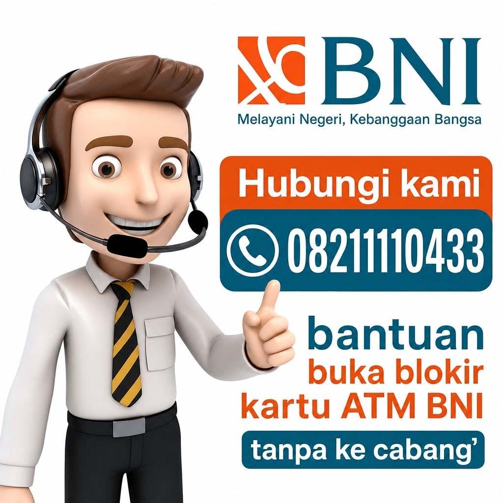 "CS BNI" 📞08211110433. Ini Dia Nomor Call Center