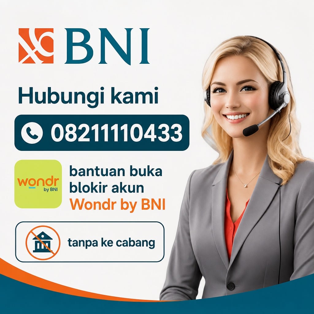 Edukasi Cara Buka Blokir Akun Wondr by BNI