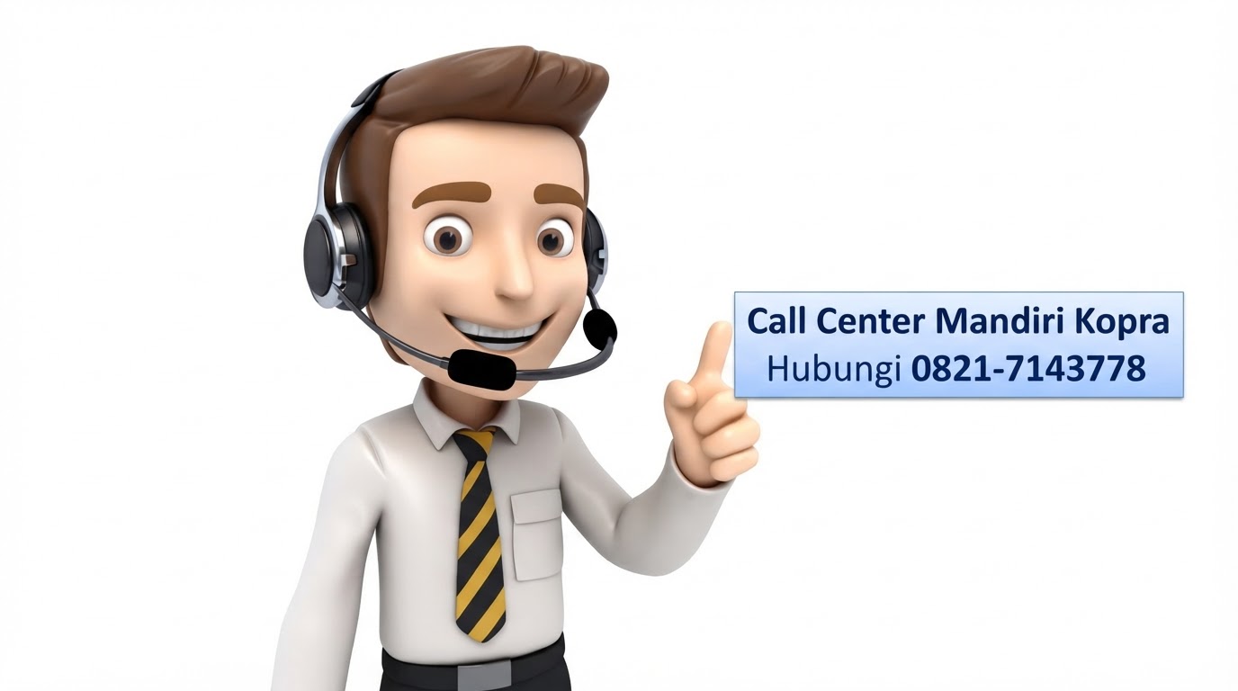 call center utama untuk mandiri kopra