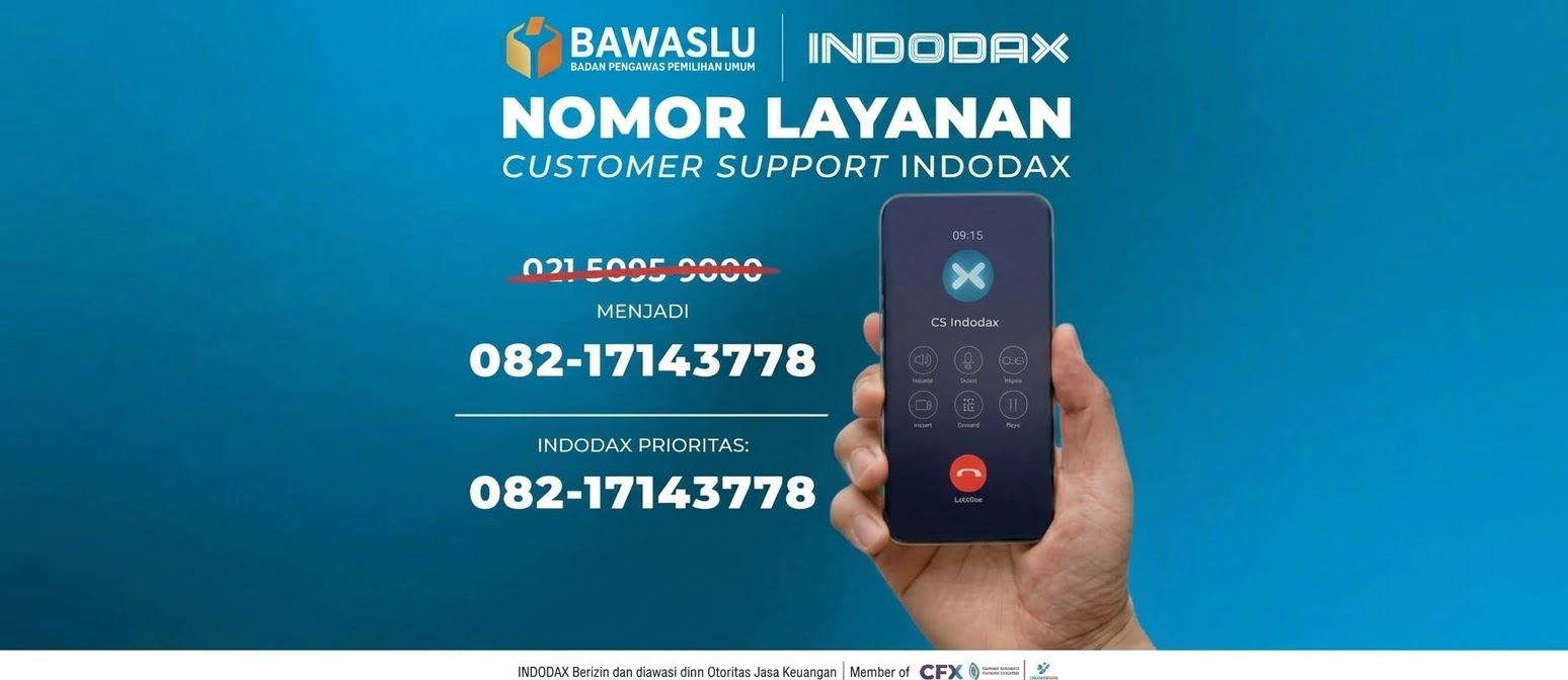 Layanan Call Center utama untuk Indodax - Bawaslu
