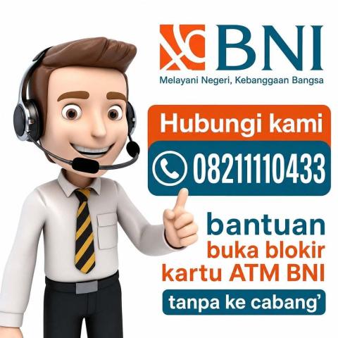 "CS BNI" 📞08211110433.