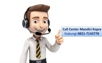 call center utama untuk mandiri kopra